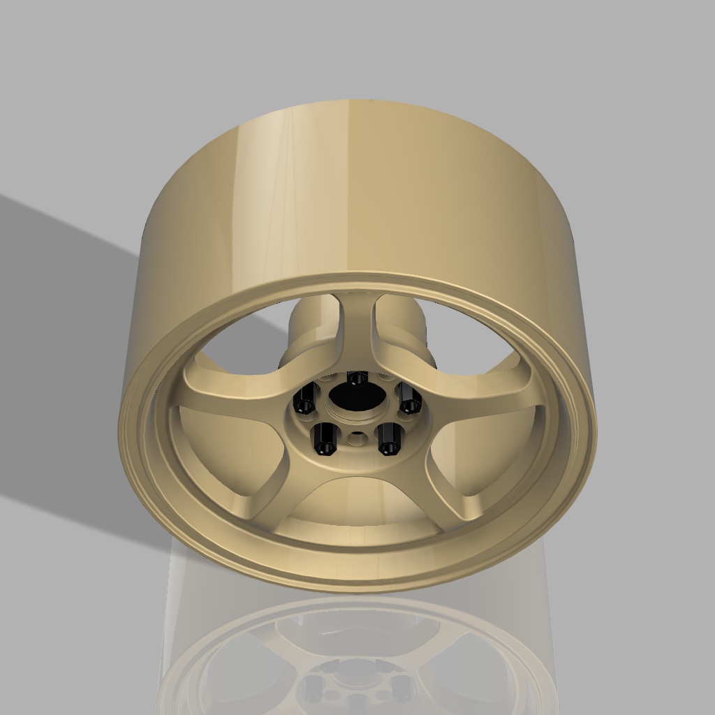 1/24 プラモデル ホイール 57Cタイプ
