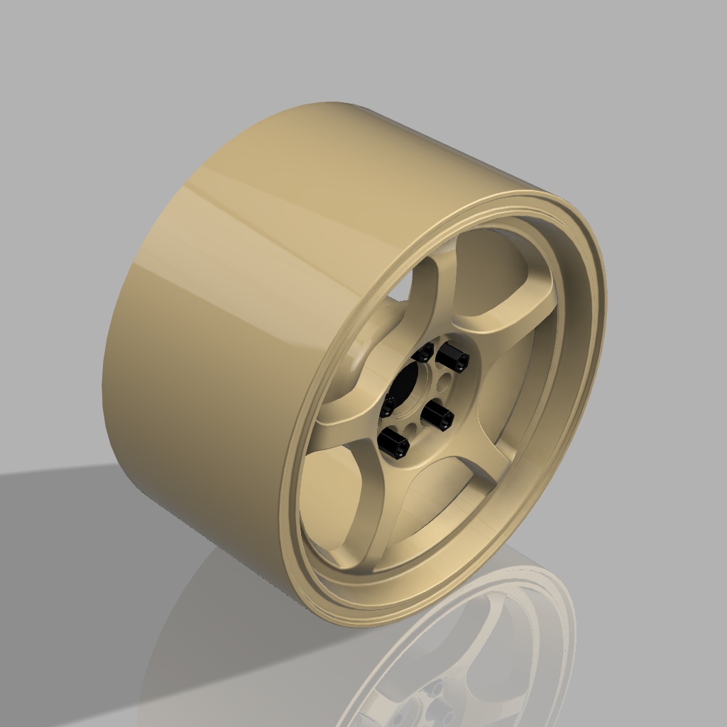 1/24 プラモデル ホイール 57Cタイプ