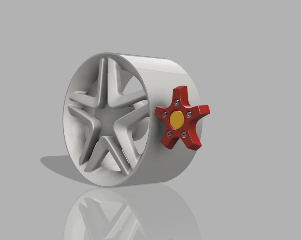 1/24 プラモデル ホイール フェラーリエンジニアリング タイプ