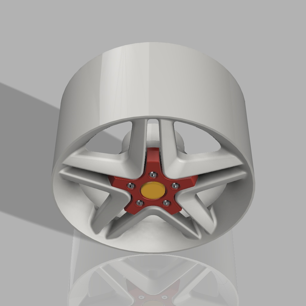 1/24 プラモデル ホイール フェラーリエンジニアリング タイプ