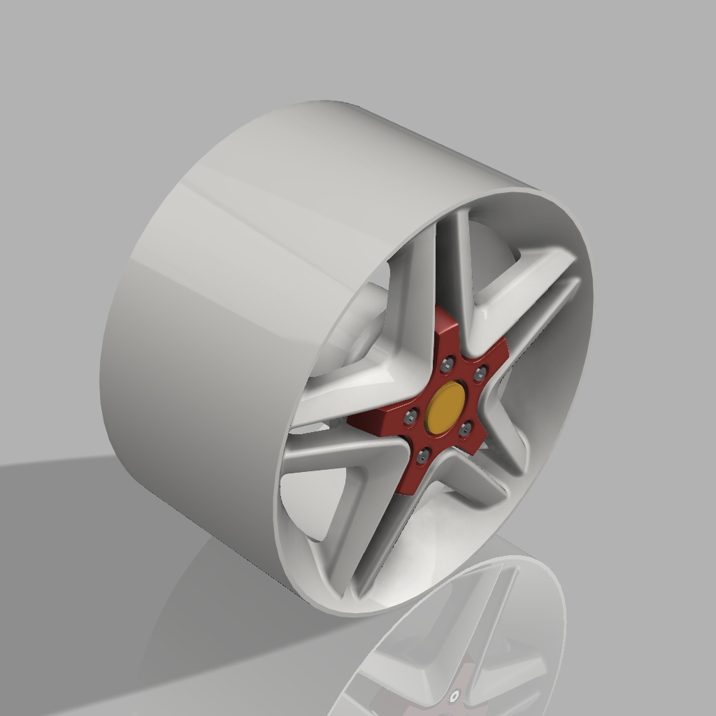1/24 プラモデル ホイール フェラーリエンジニアリング タイプ