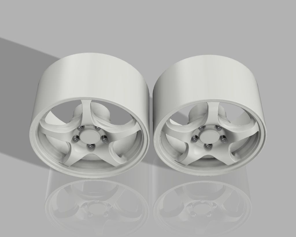 1/24 プラモデル ホイール NA1Rタイプ