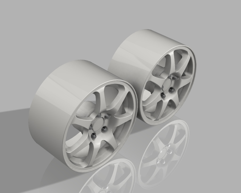 1/24 プラモデル ホイール NA2タイプ