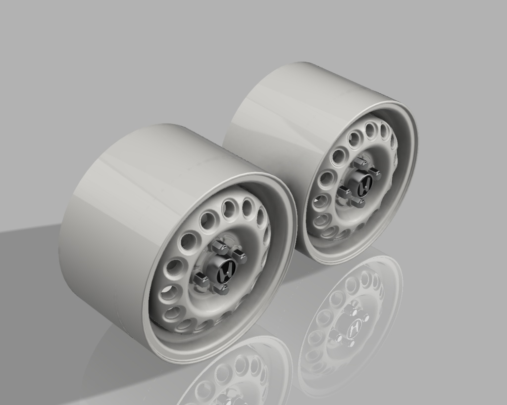1/24 プラモデル ホイール PP1タイプ