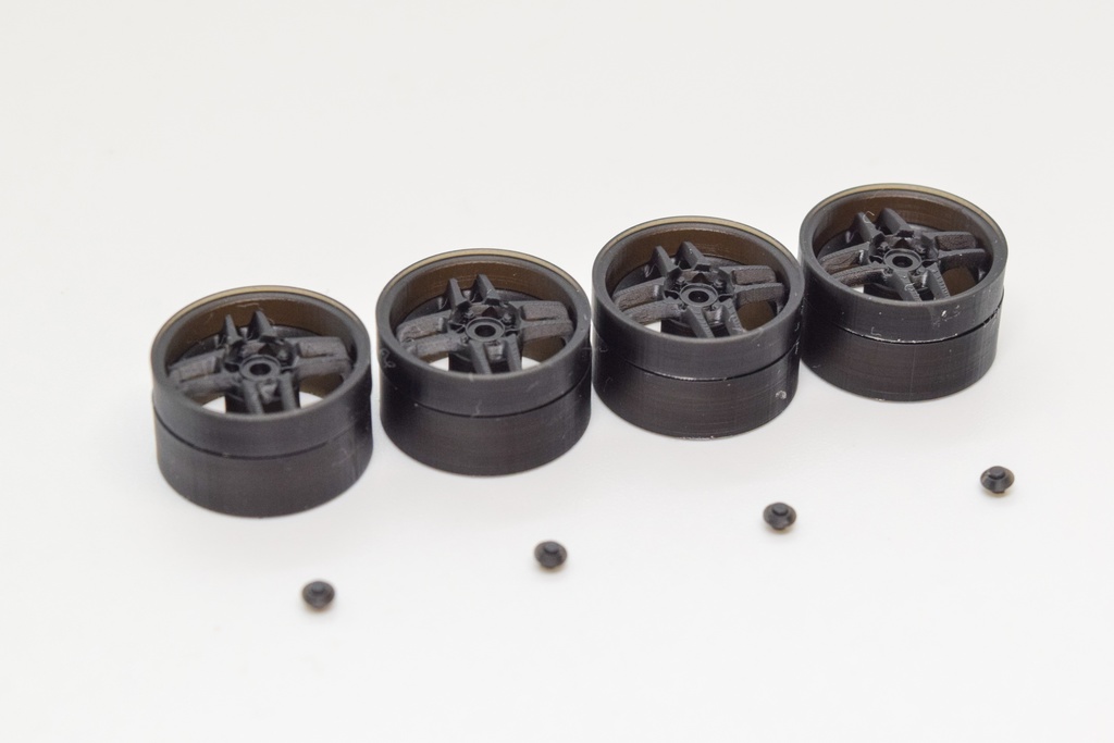 1/24 プラモデル ホイール ニューアクション タイプ