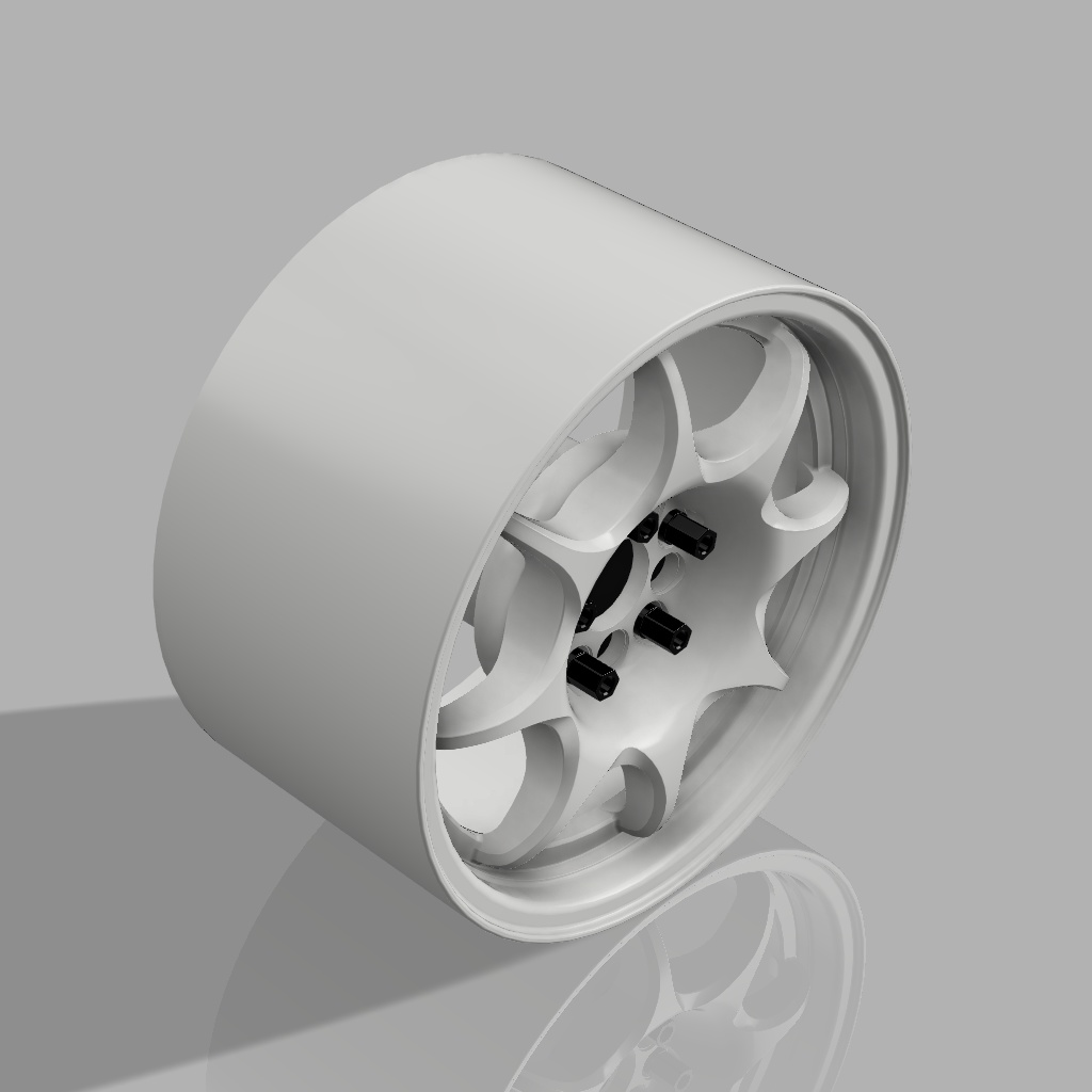 1/24 プラモデル ホイール TC05 17タイプ