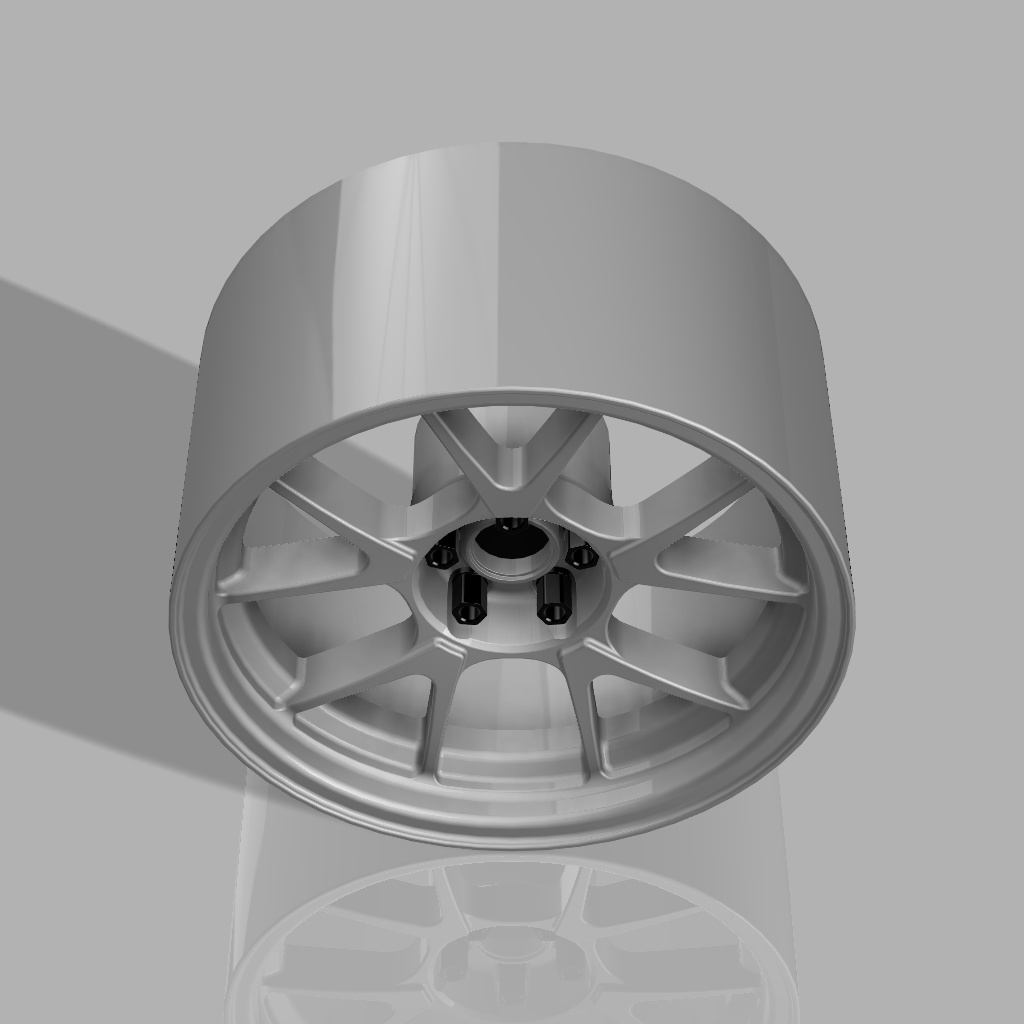 1/24 プラモデル ホイール TC005 17タイプ