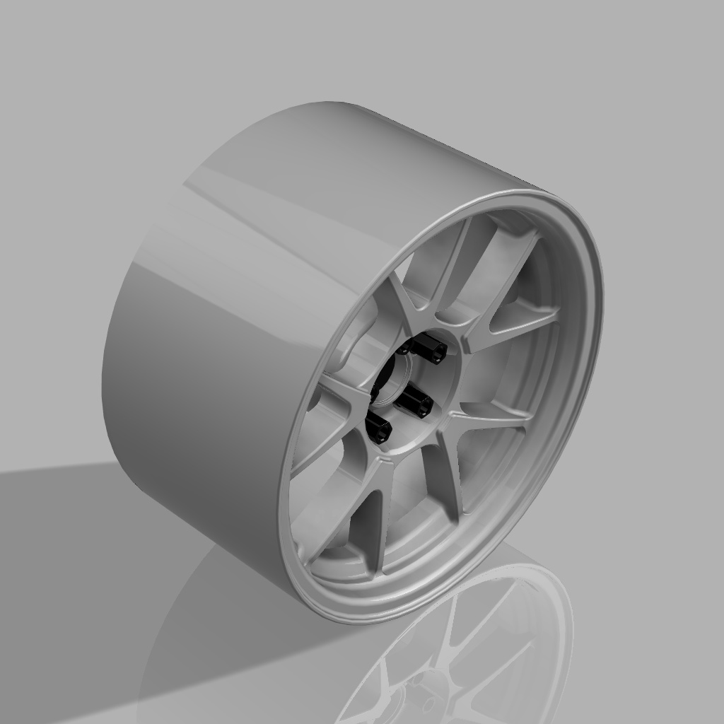 1/24 プラモデル ホイール TC005 17タイプ
