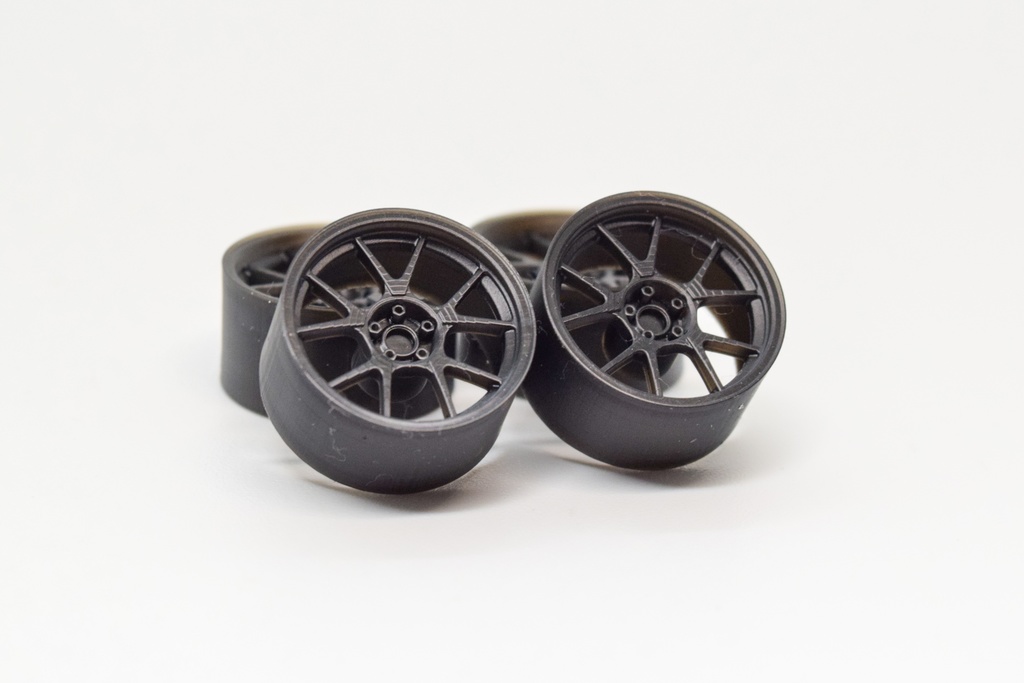 1/24 プラモデル ホイール TC005 17タイプ