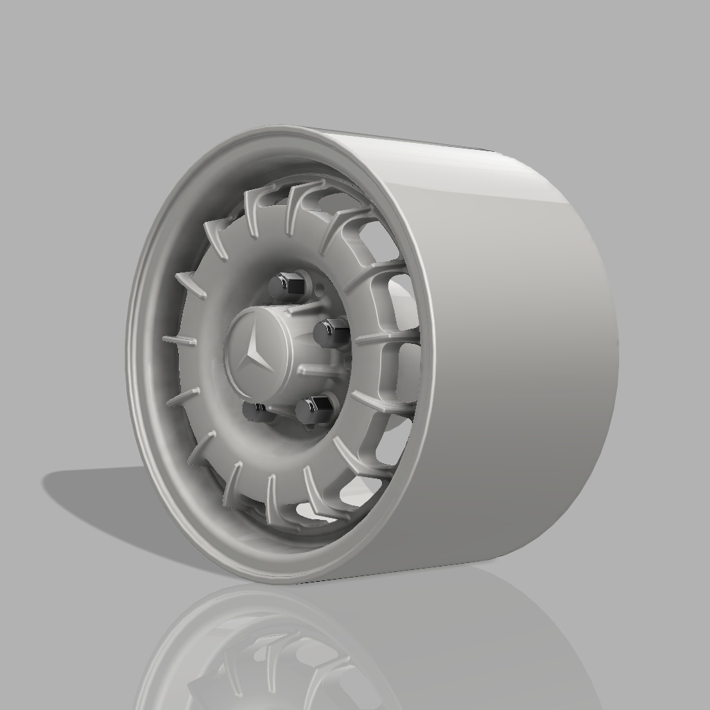 1/24 プラモデル ホイール C126タイプ