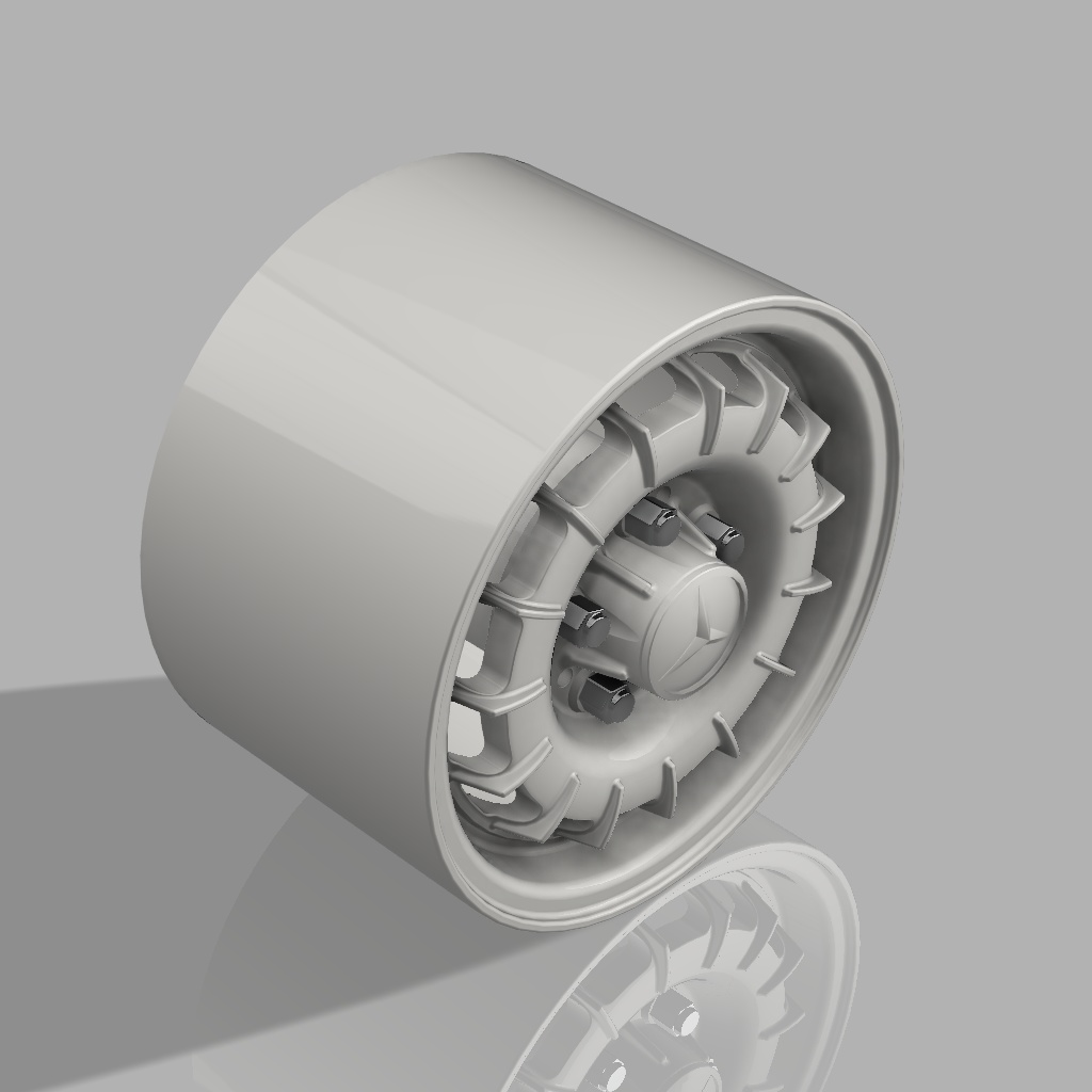 1/24 プラモデル ホイール C126タイプ