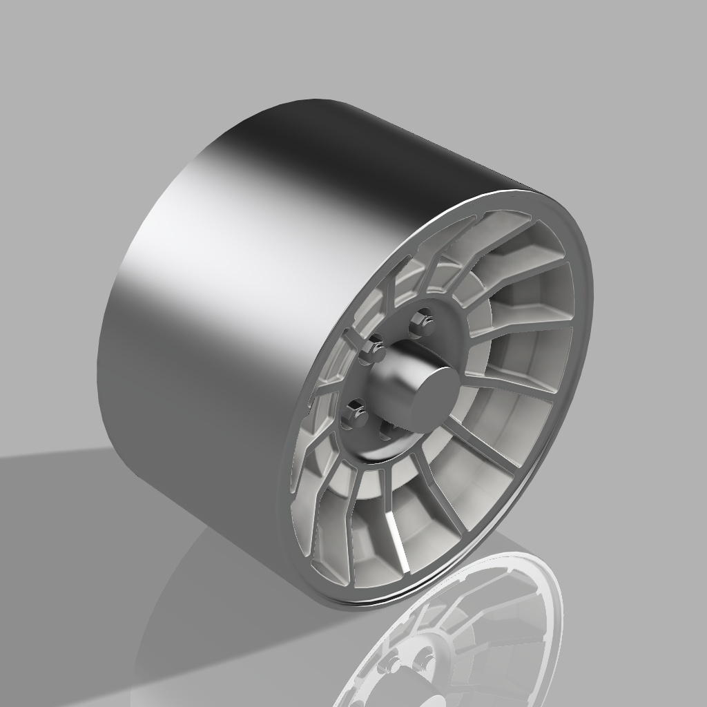 1/24 プラモデル ホイール Bajaタイプ