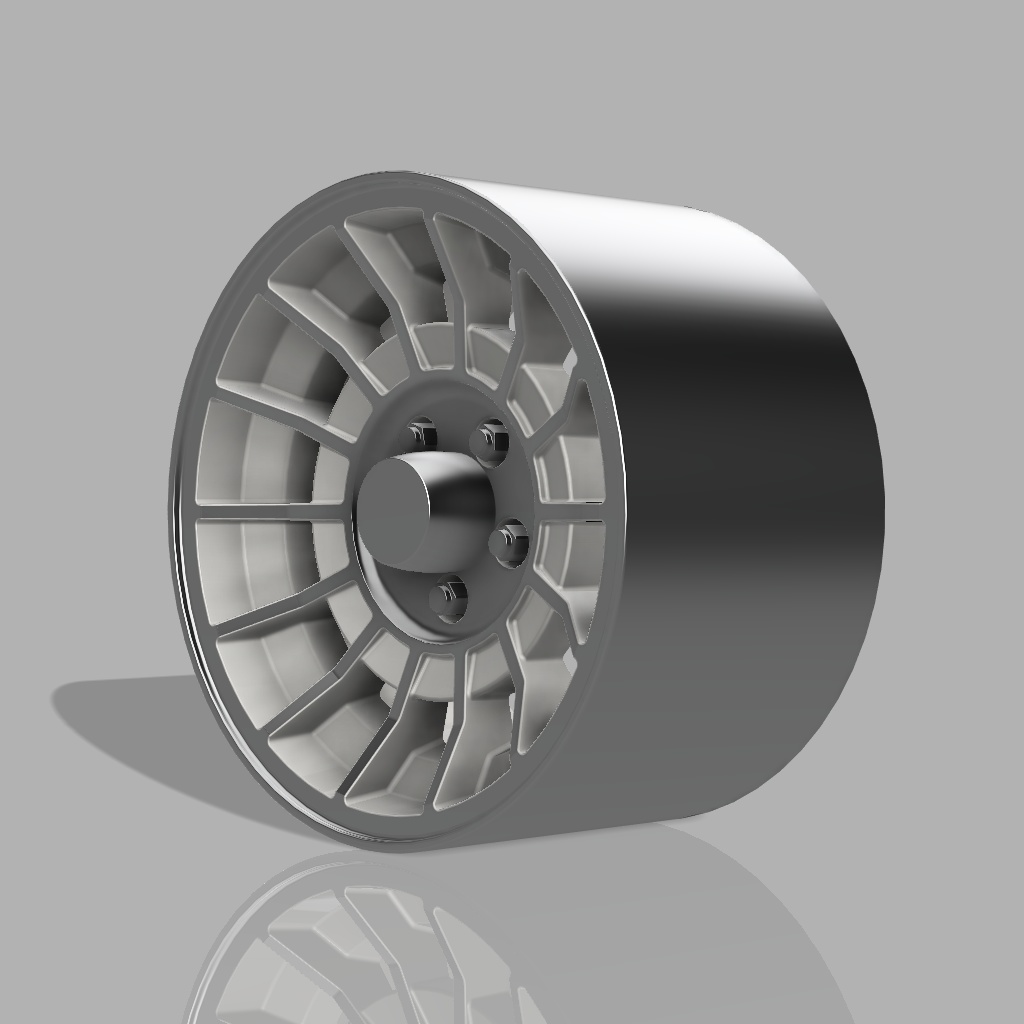 1/24 プラモデル ホイール Bajaタイプ