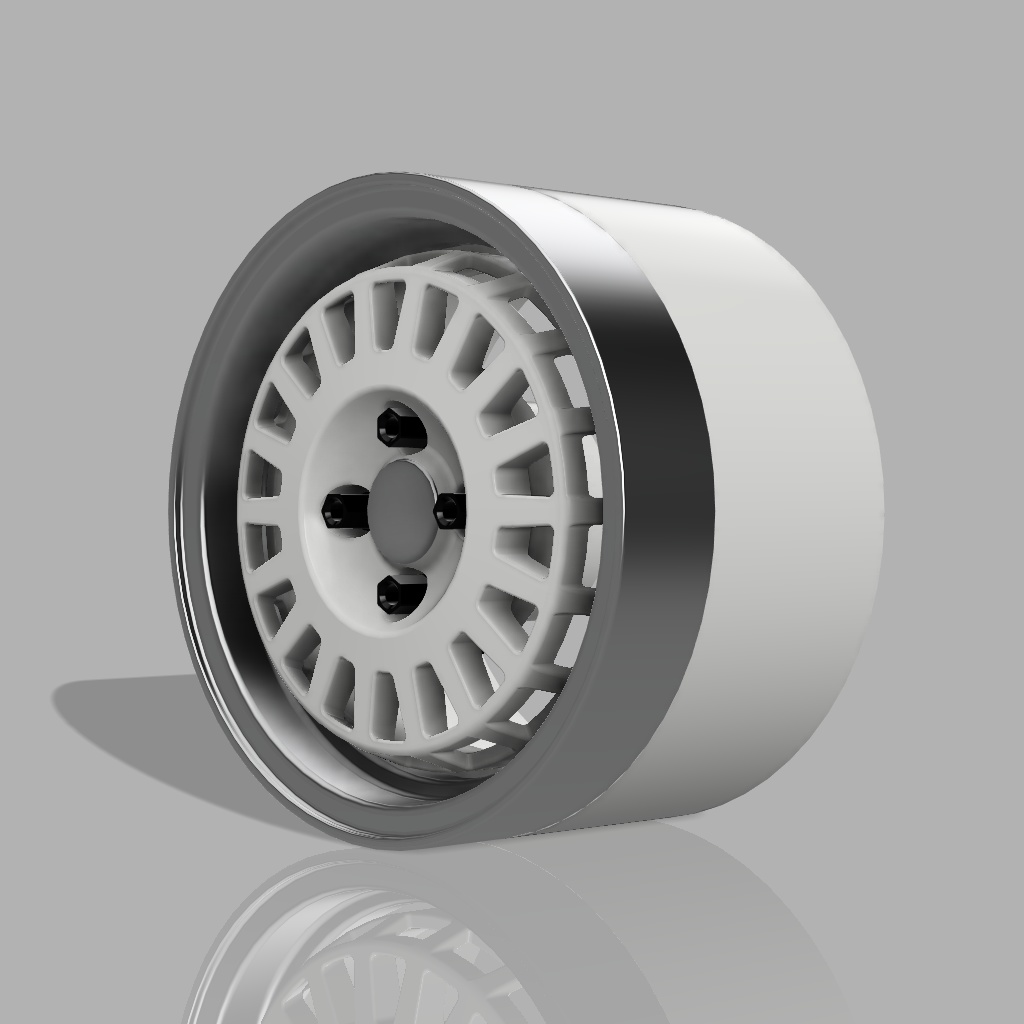 1/24 プラモデル ホイール BBRタイプ