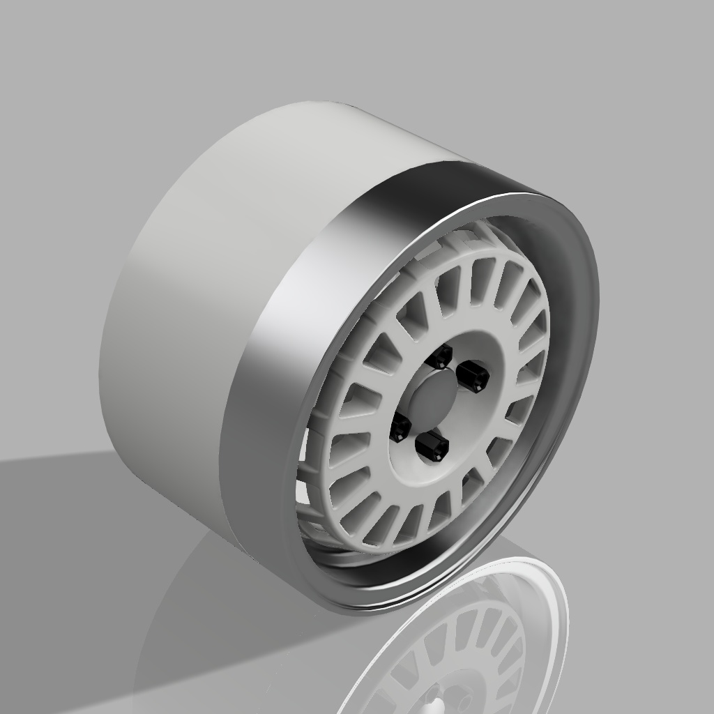 1/24 プラモデル ホイール BBRタイプ