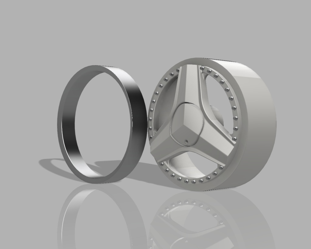 1/24 プラモデル ホイール インタウナー タイプ