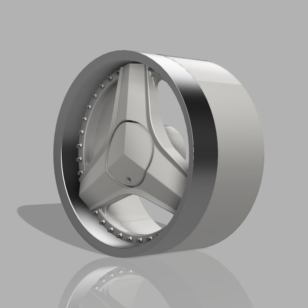 1/24 プラモデル ホイール インタウナー タイプ