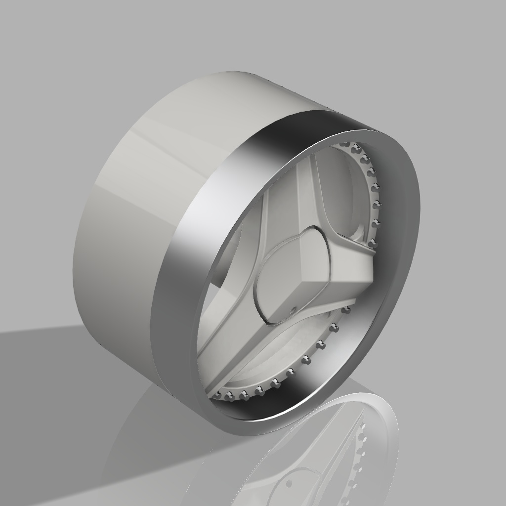 1/24 プラモデル ホイール インタウナー タイプ