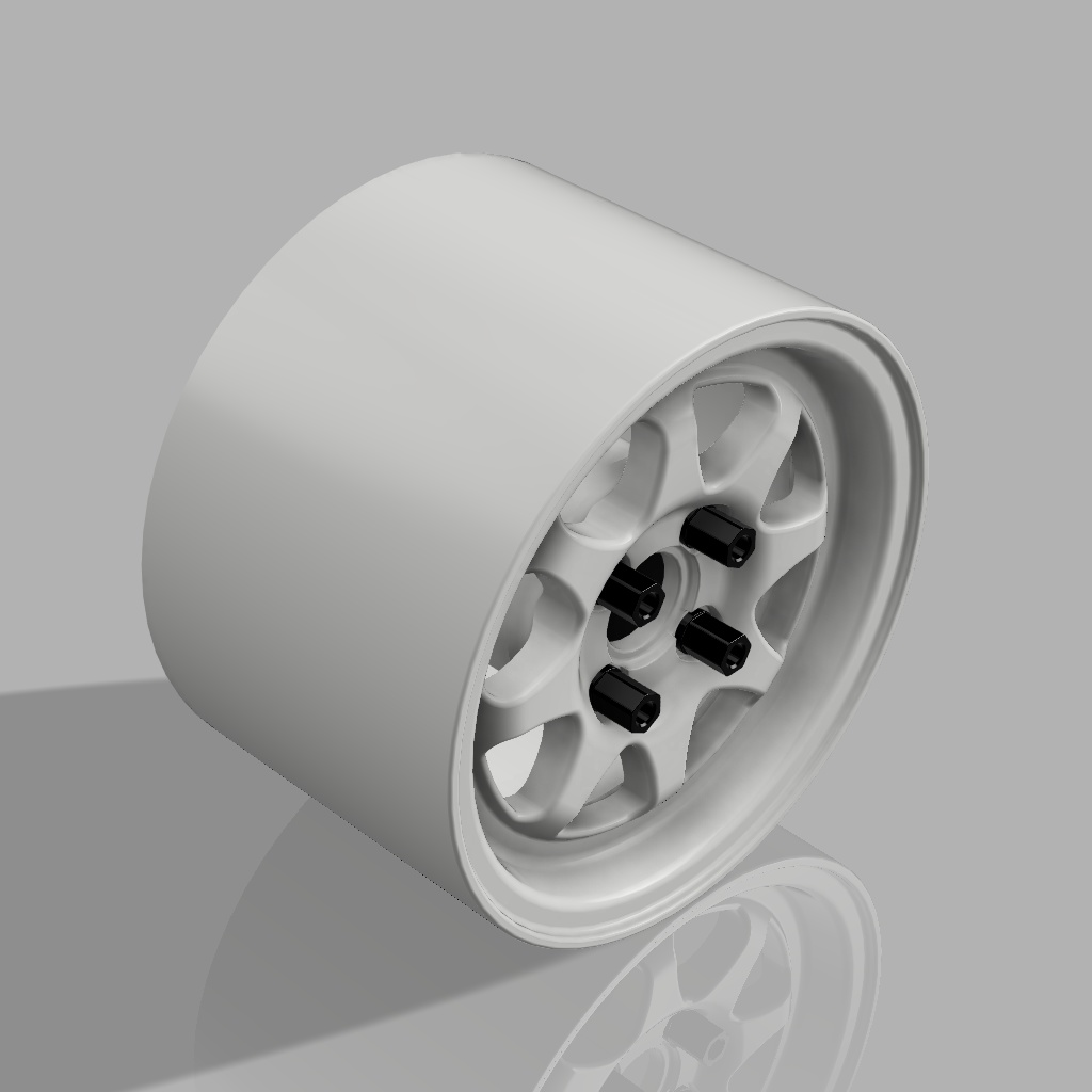 1/24 プラモデル ホイール M18Jタイプ