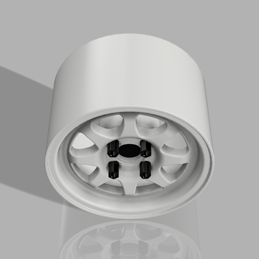 1/24 プラモデル ホイール M18Jタイプ