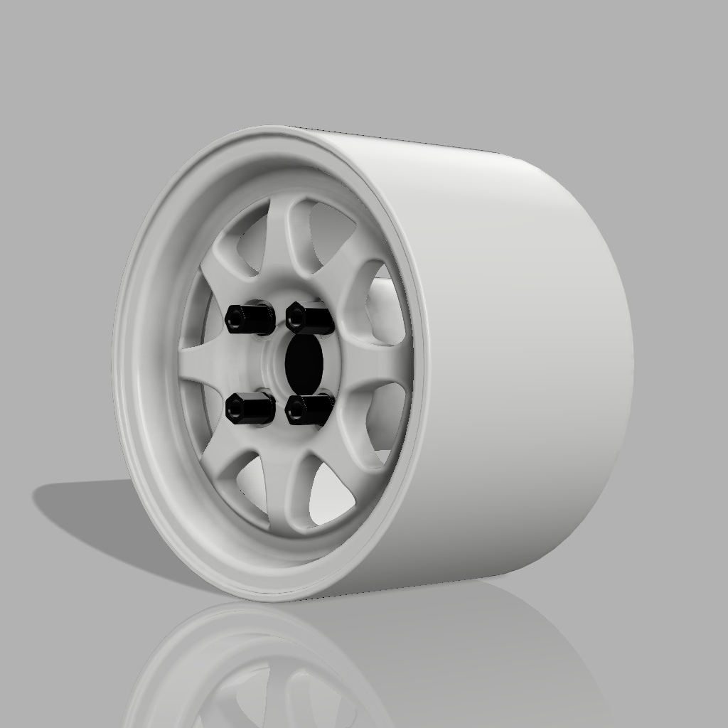 1/24 プラモデル ホイール M18Jタイプ