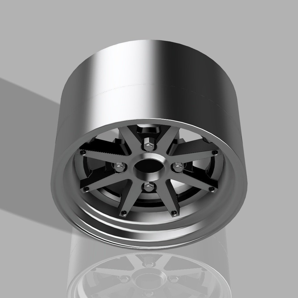 1/24 プラモデル ホイール Mosportタイプ