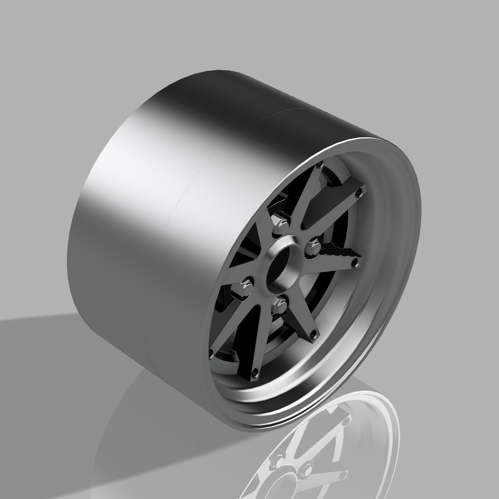 1/24 プラモデル ホイール Mosportタイプ