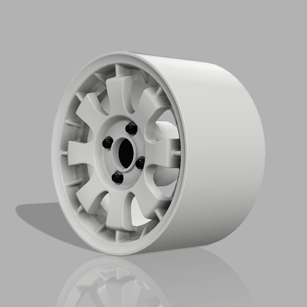 1/24 プラモデル ホイール ラリーコンペ タイプ