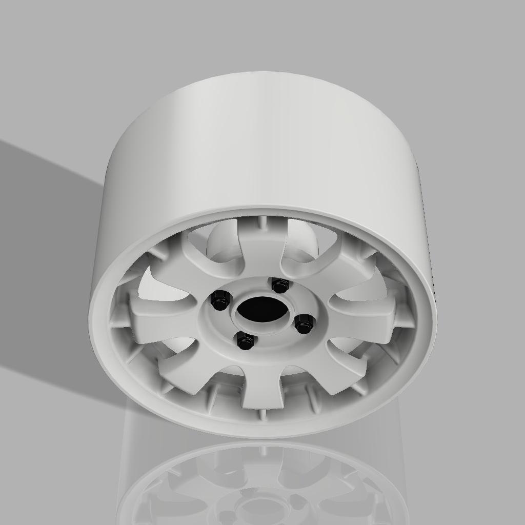1/24 プラモデル ホイール ラリーコンペ タイプ