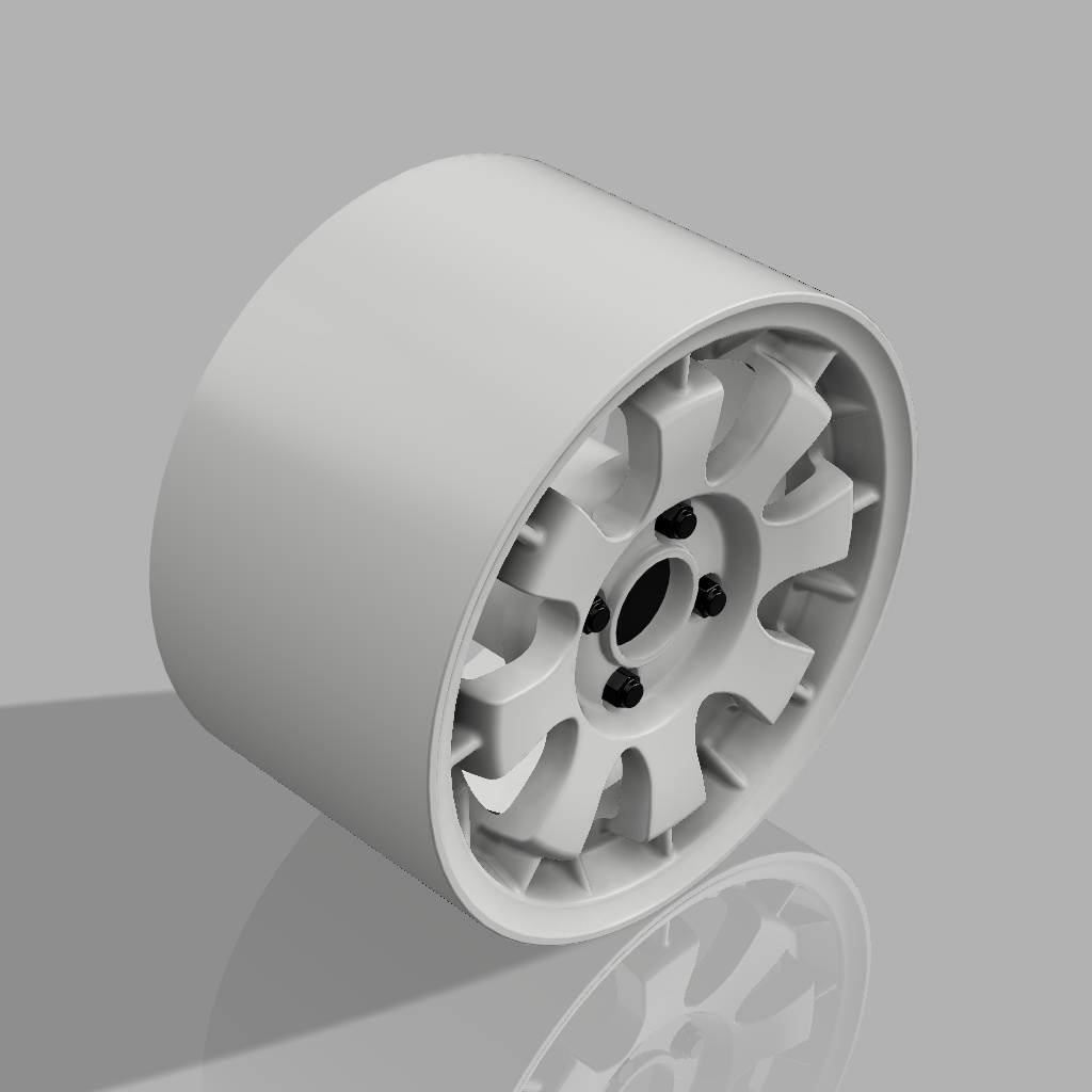1/24 プラモデル ホイール ラリーコンペ タイプ