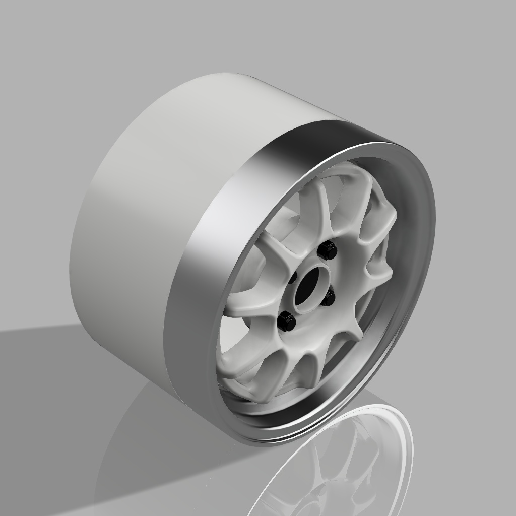 1/24 プラモデル ホイール RC-S 14タイプ