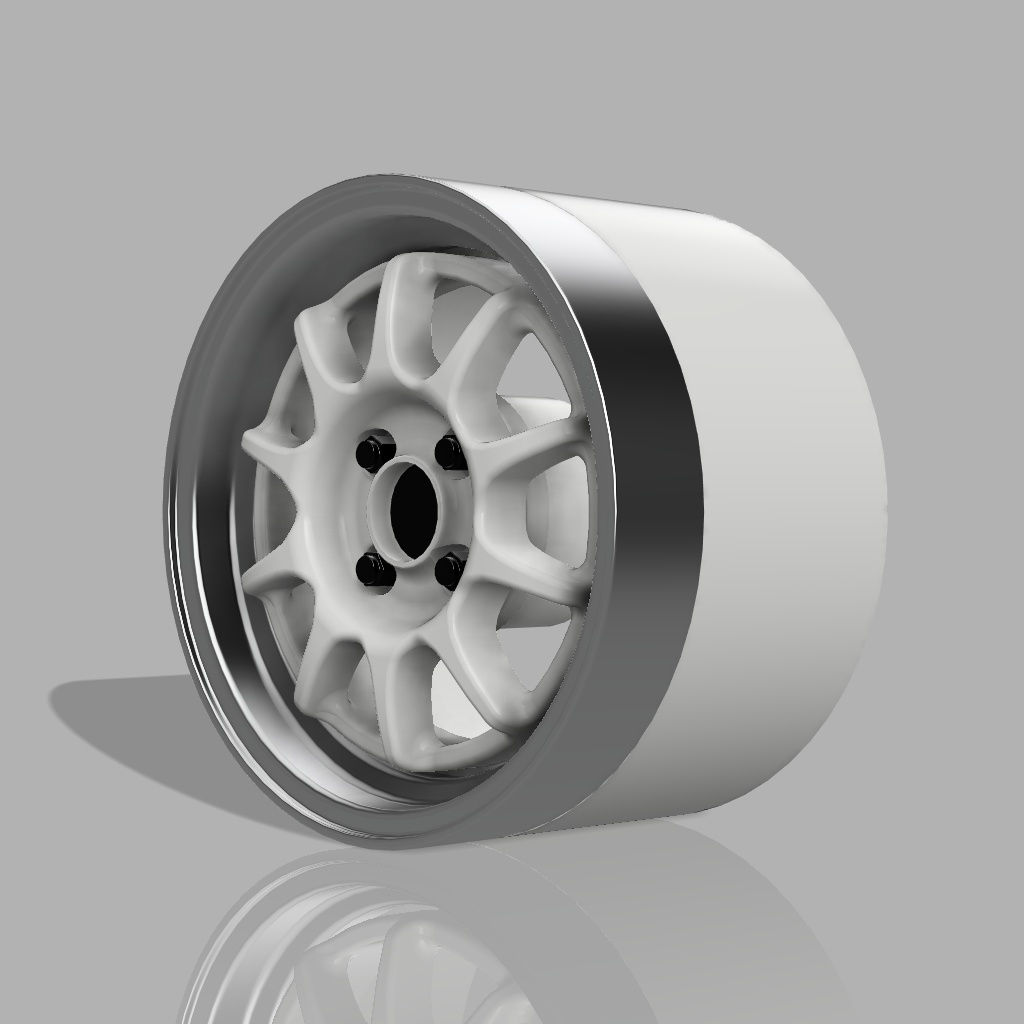 1/24 プラモデル ホイール RC-S 14タイプ