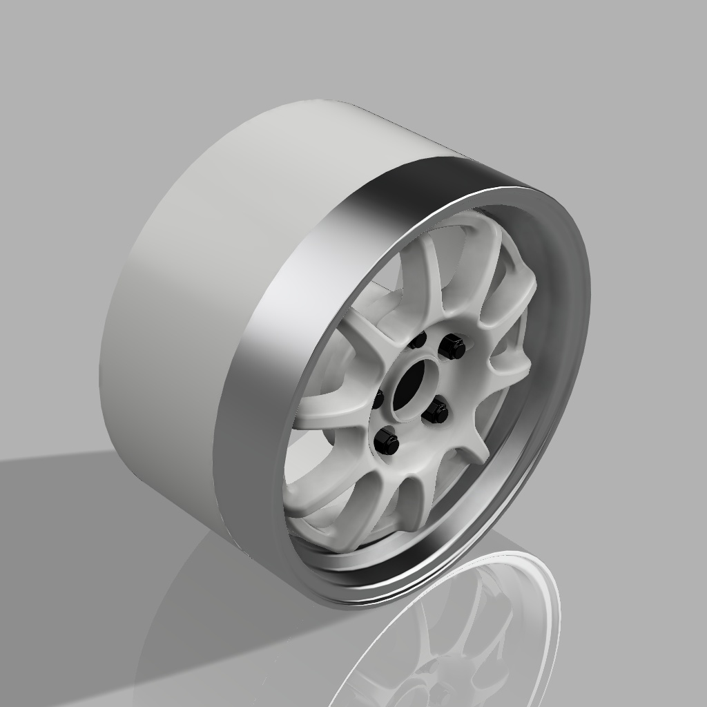 1/24 プラモデル ホイール RC-S 16タイプ