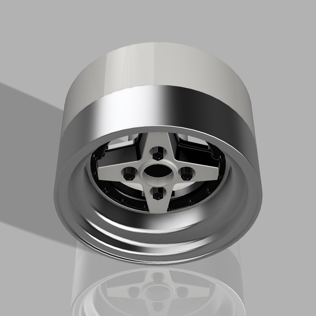 1/24 プラモデル ホイール コマンドー タイプ