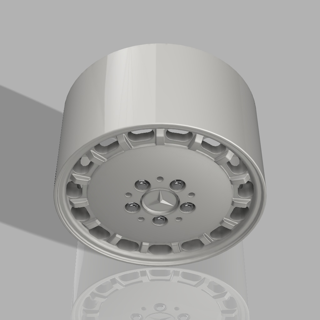 1/24 プラモデル ホイール W126タイプ