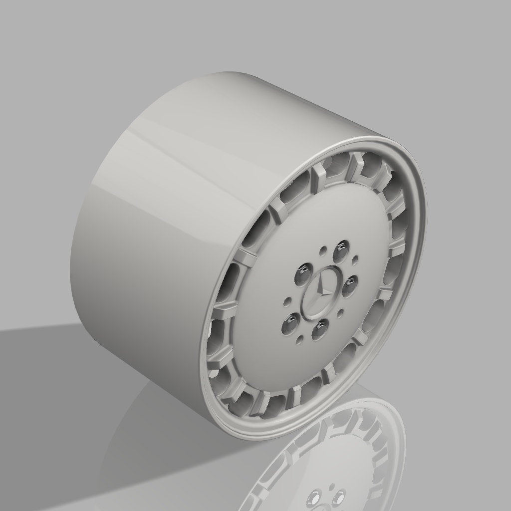 1/24 プラモデル ホイール W126タイプ