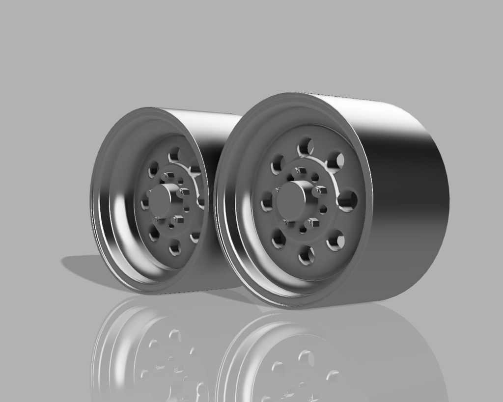 1/24 プラモデル ホイール Dragliteタイプ