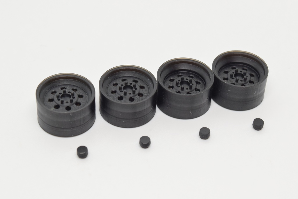 1/24 プラモデル ホイール Dragliteタイプ