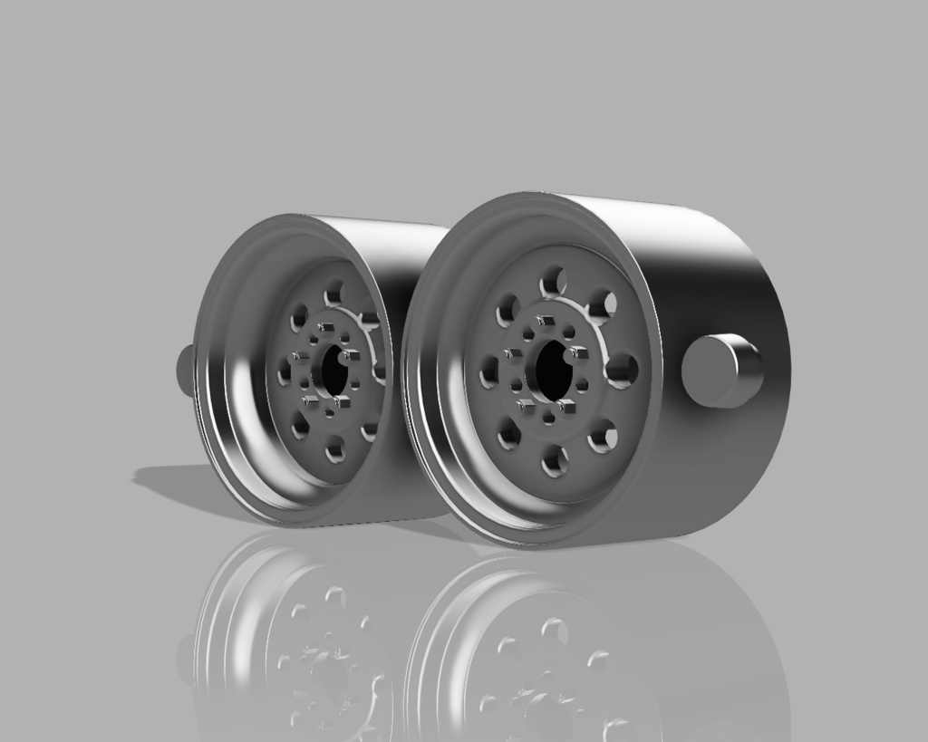 1/24 プラモデル ホイール Dragliteタイプ