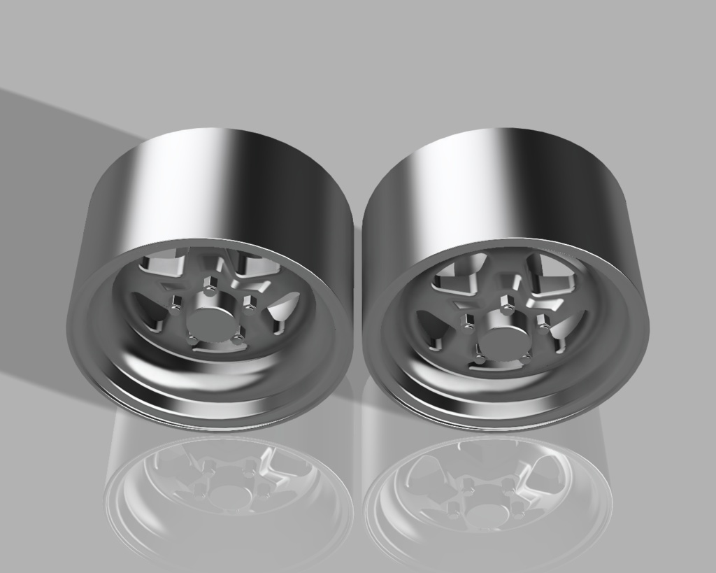 1/24 プラモデル ホイール Prostarタイプ