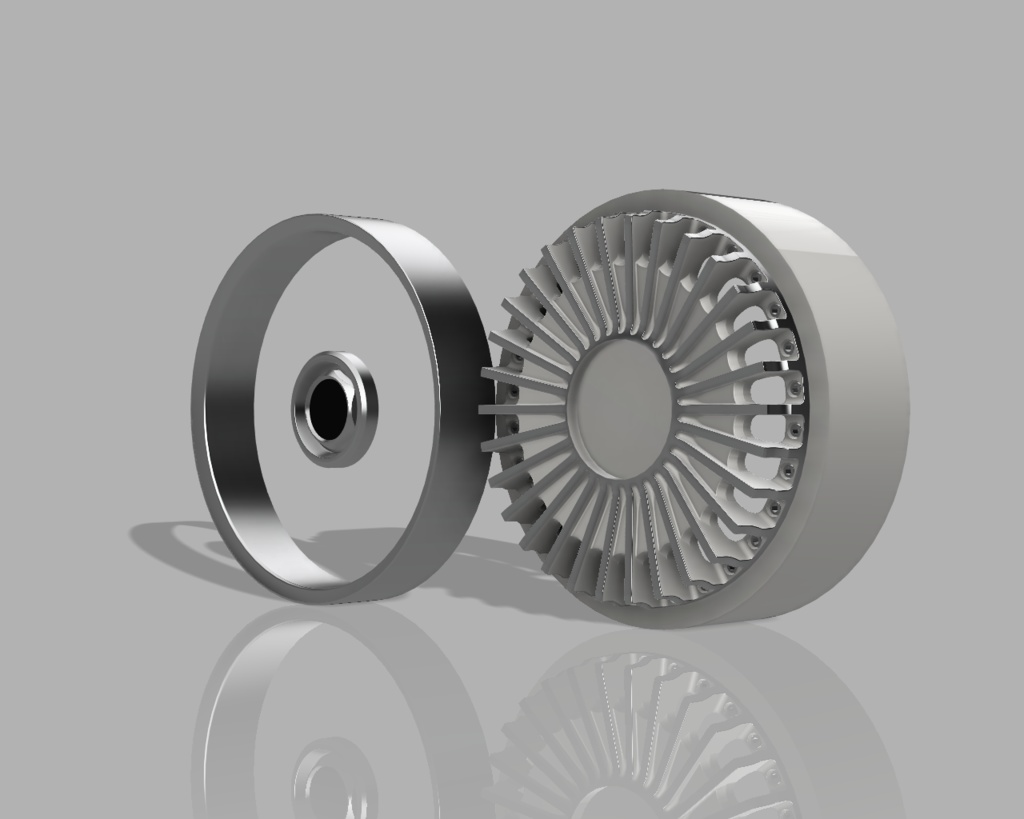 1/24 プラモデル ホイール Emitzタイプ
