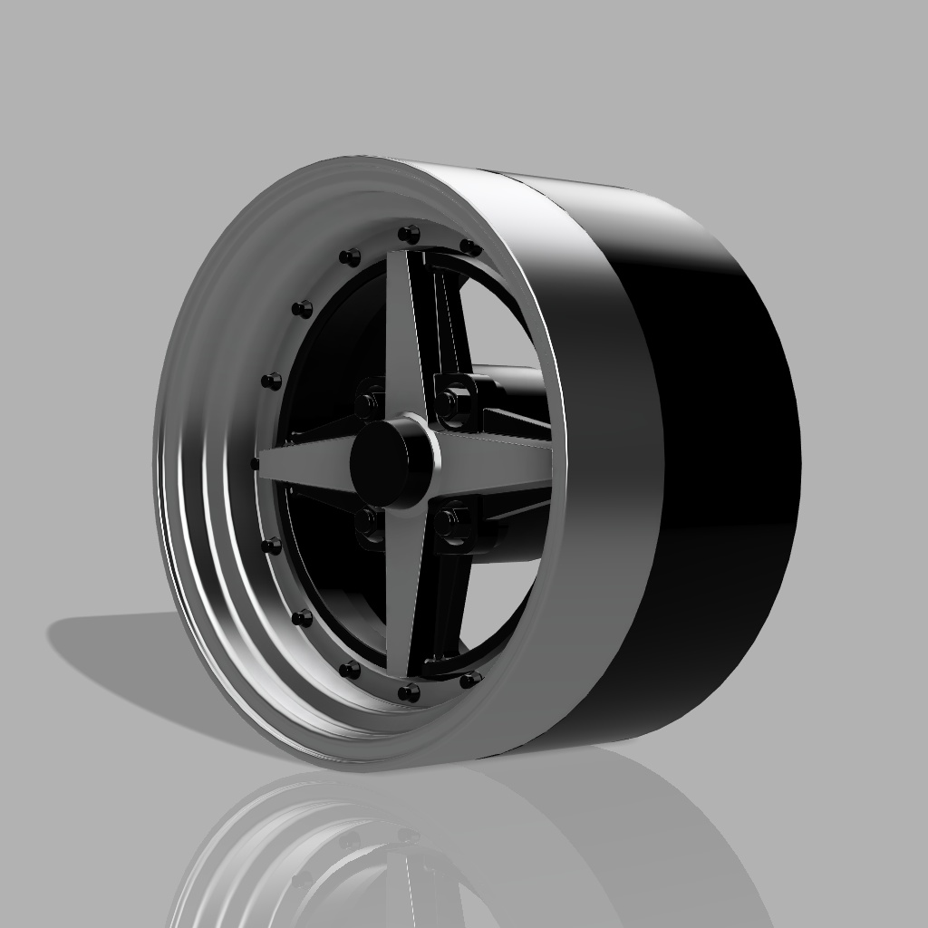 1/24 プラモデル ホイール Equip 01 15タイプ