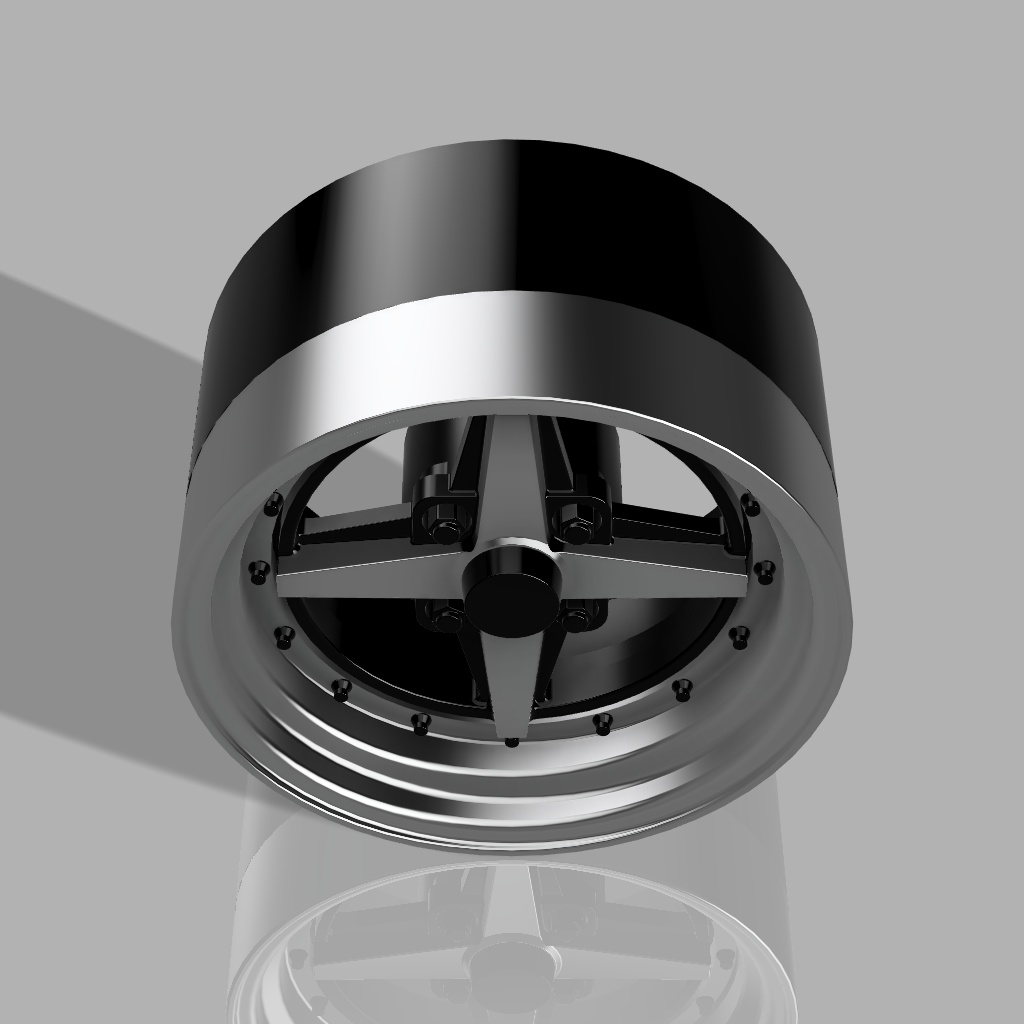 1/24 プラモデル ホイール Equip 01 15タイプ