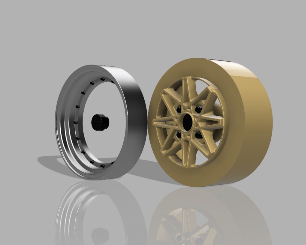 1/24 プラモデル ホイール Equip 03タイプ