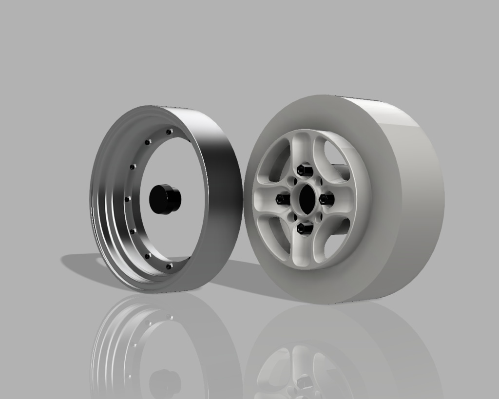 1/24 プラモデル ホイール Equip 40タイプ