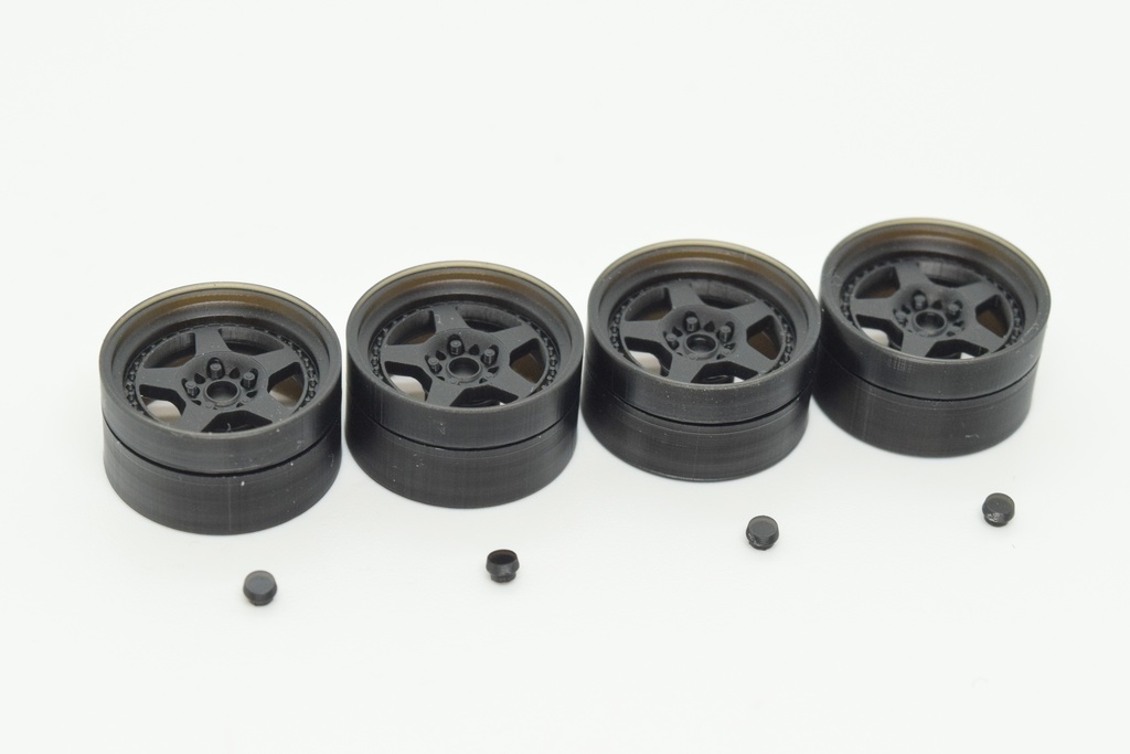 1/24 プラモデル ホイール CR01 16タイプ