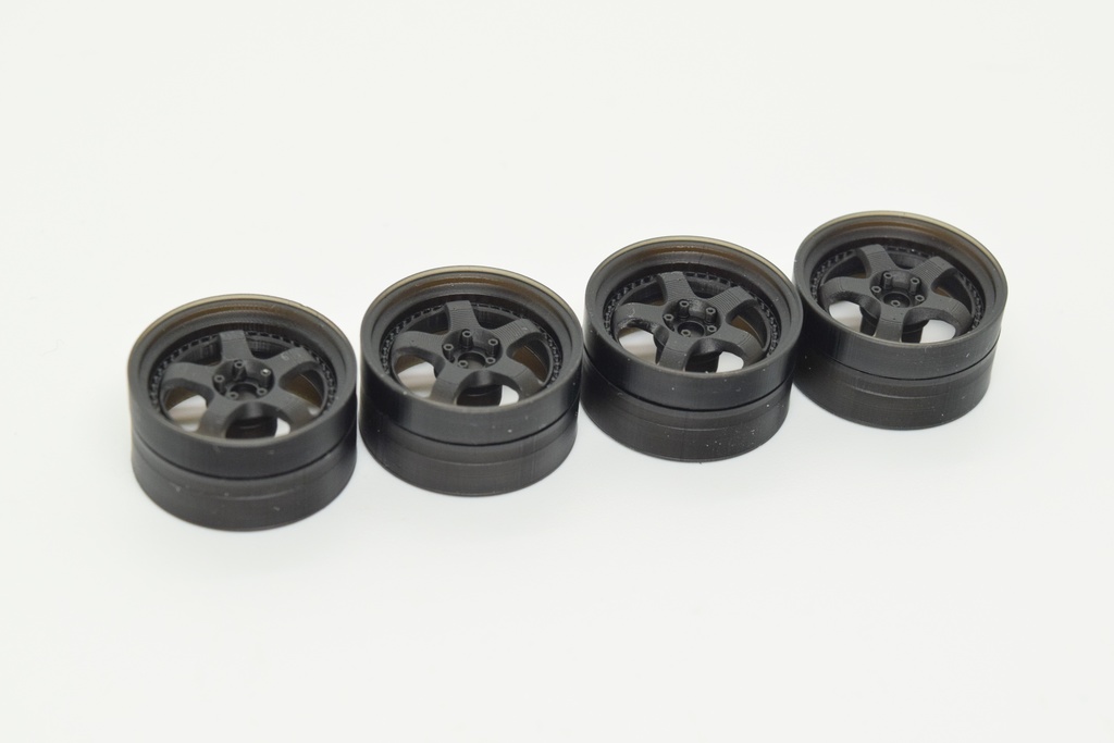 1/24 プラモデル ホイール マイスターS1 3Pタイプ