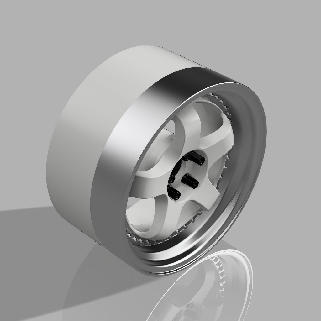 1/24 プラモデル ホイール マイスターS1 3Pタイプ