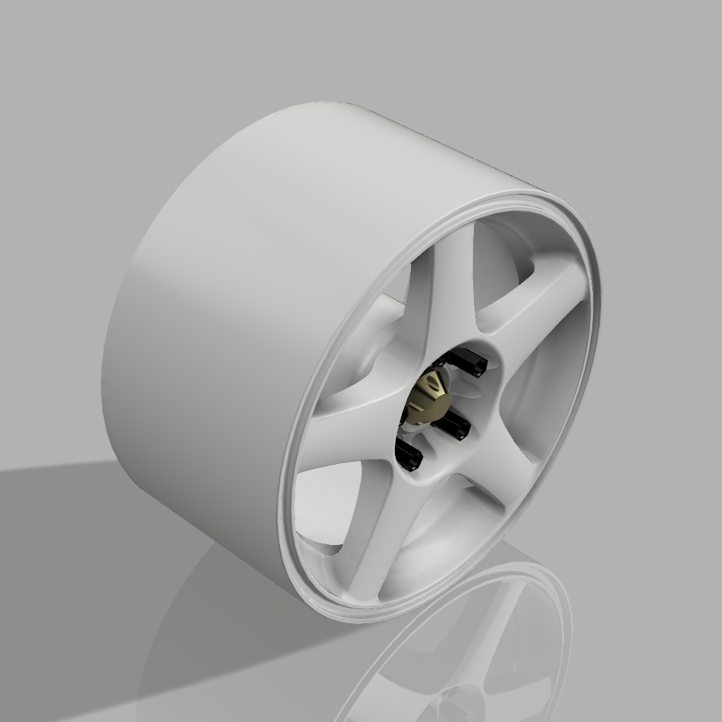 1/24 プラモデル ホイール RSZタイプ