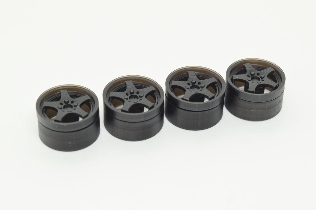 1/24 プラモデル ホイール RSZ-Rタイプ